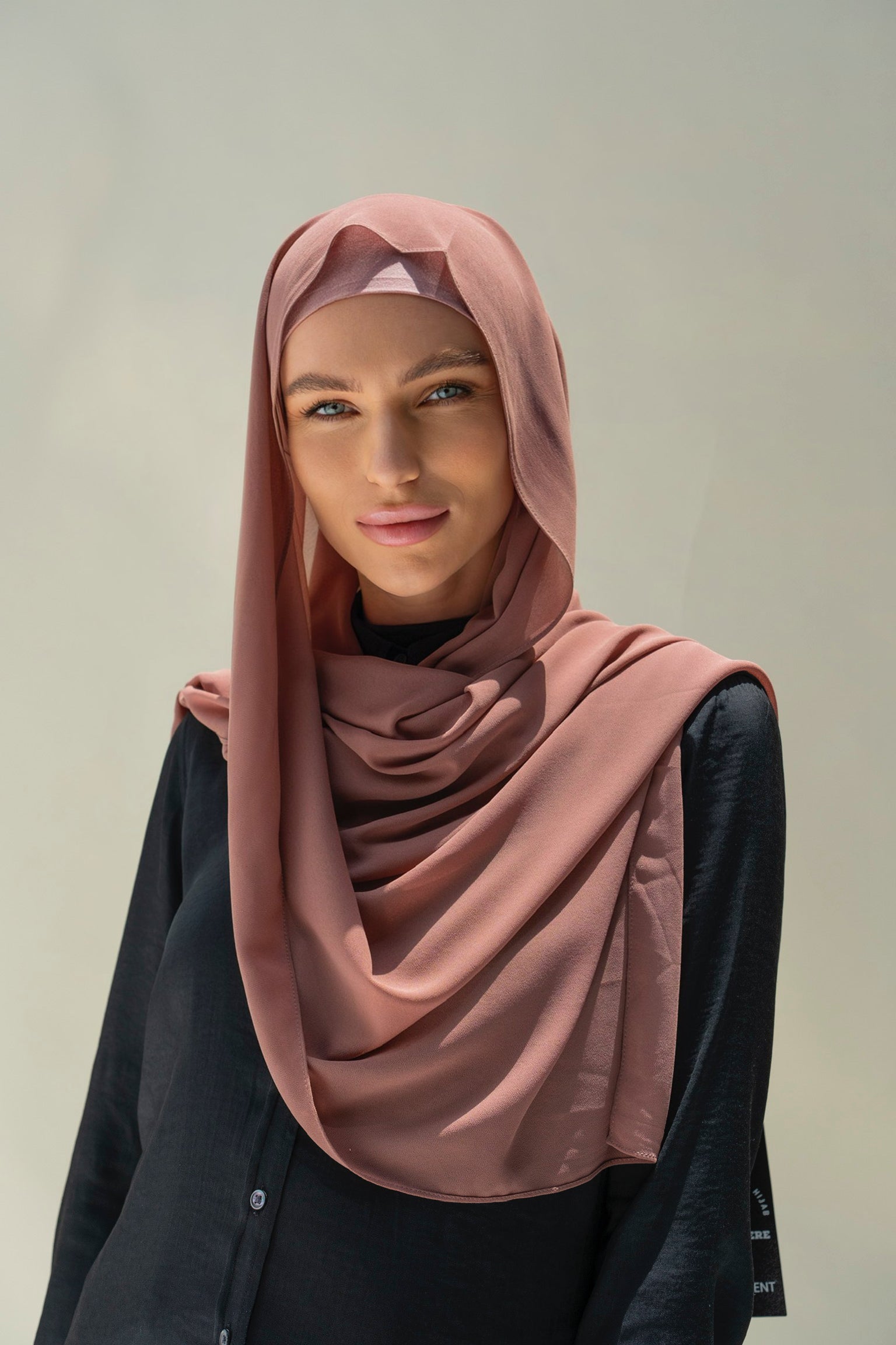 CONFIDENT PLAIN INNER SCARF SET