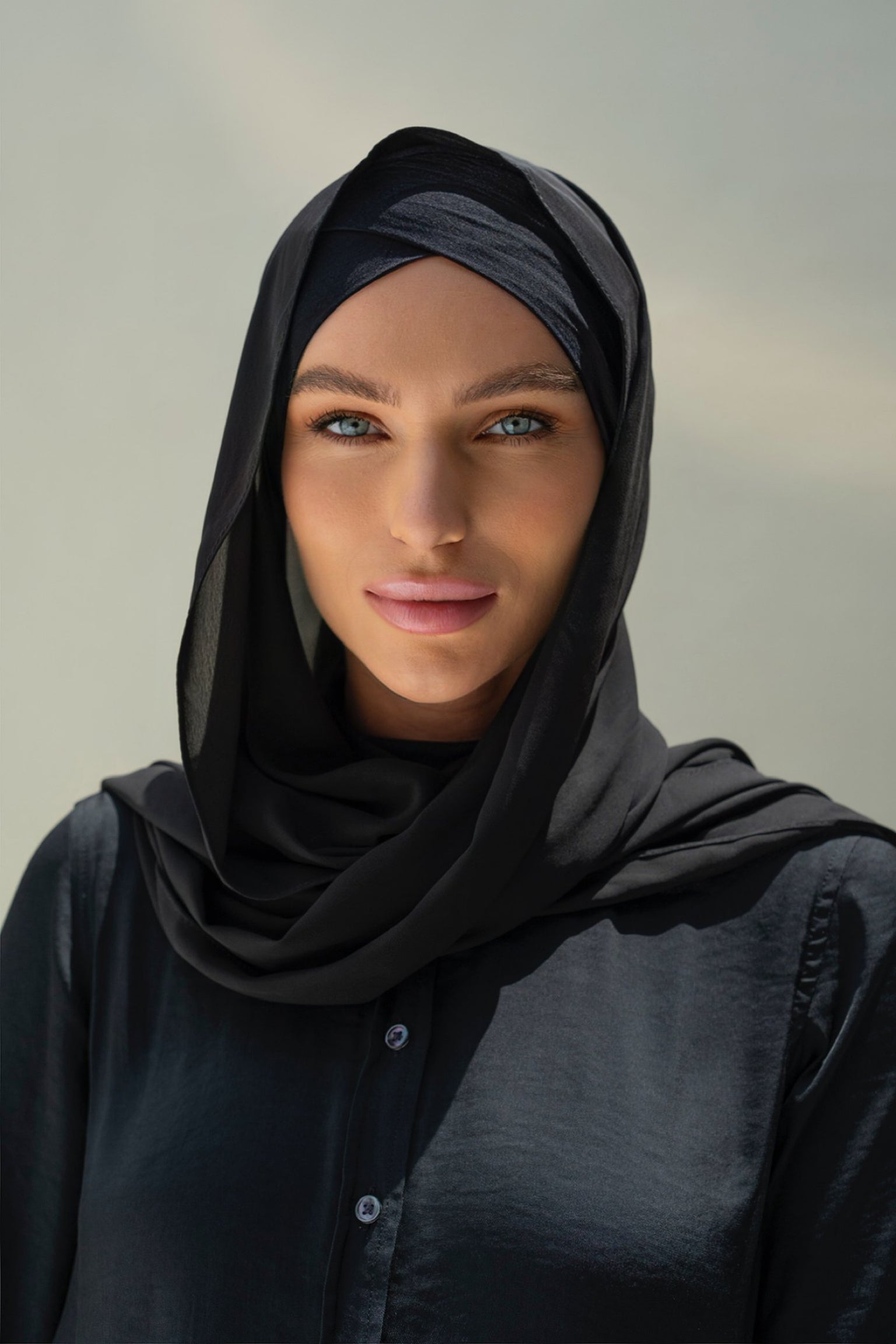 CONFIDENT CROSS INNER SCARF SET