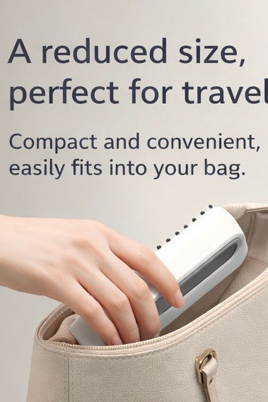 Compact CONFIDENT 3D precision hair brush suitable for travel and daily styling