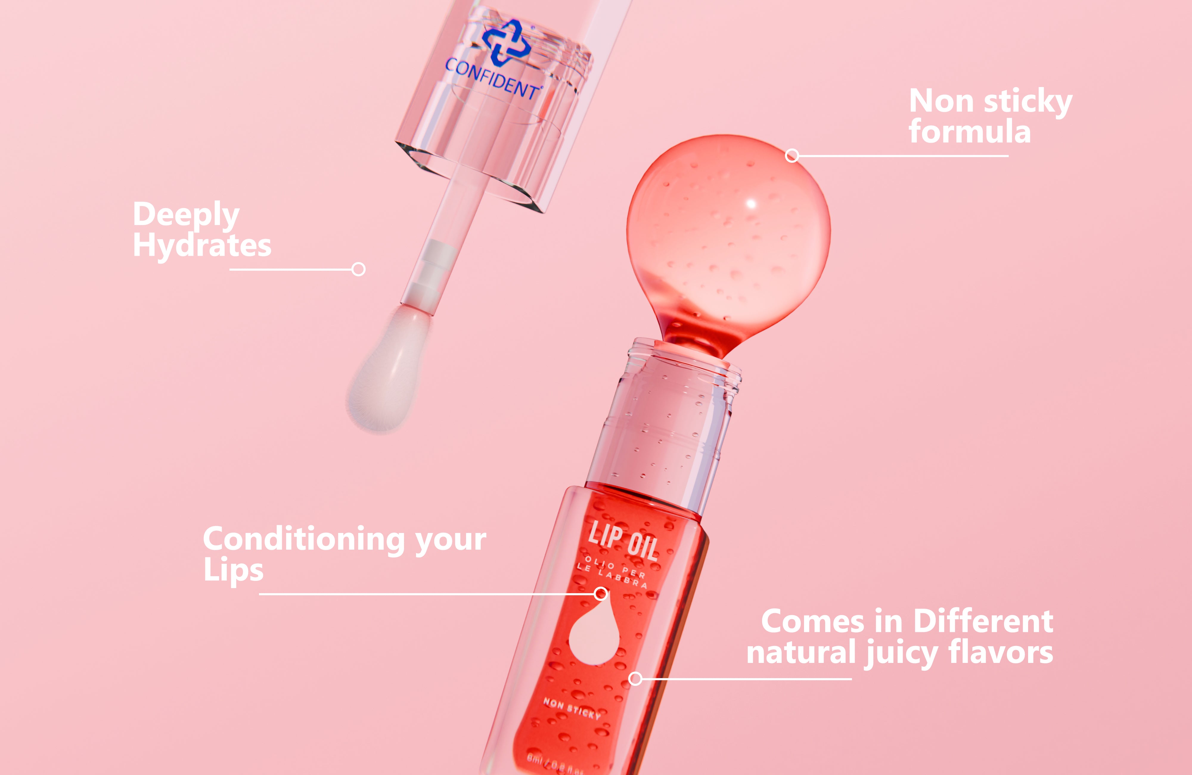 CONFIDENT LIP OIL